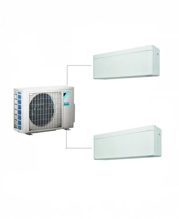 Ar Condicionado Conjuntos Multisplit - Daikin - Stylish - 9000+15000 Btu -  Un. Ext. 2MXM50