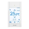 Mitsubishi Electric PAR CT01MAA Touch Remote Controller Silver Black white