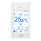 Mitsubishi Electric PAR CT01MAA Touch Remote Controller Silver Black white