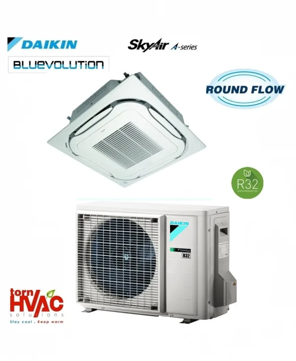 R32 Aer conditionat Daikin SkyAir Bluevolution Caseta cu jet circular FCAG A RXM M9