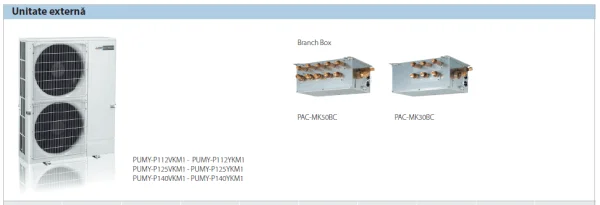 VRF Mitsubishi Electric Linia Small Y PUMY P 2