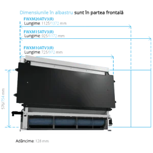 Daikin altherma HPC de perete ascuns