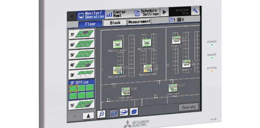 Control centralizat Mitsubishi Electric AE 200E