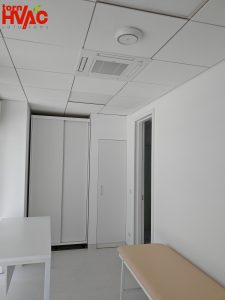 Mitsubishi Electric PLFY casete in 4 directii