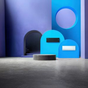 2 colours Premiere abstract room