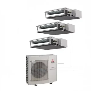Aer conditionat Mitsubishi Electric Multisplit Duct MXZ 5E102VA3xSEZ M35DA 3x12000 BTU 2