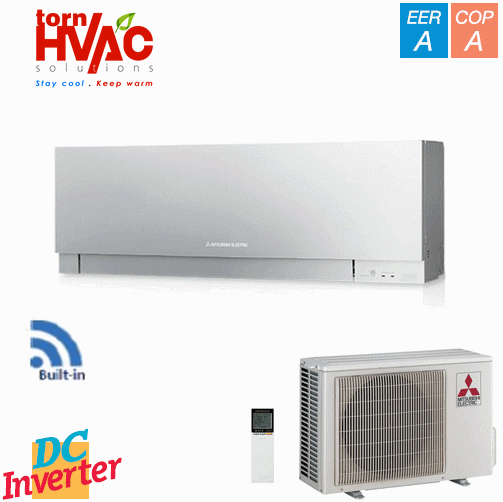 Aer conditionat Mitsubishi MSZ EF35VESMUZ EF35VE argintiu