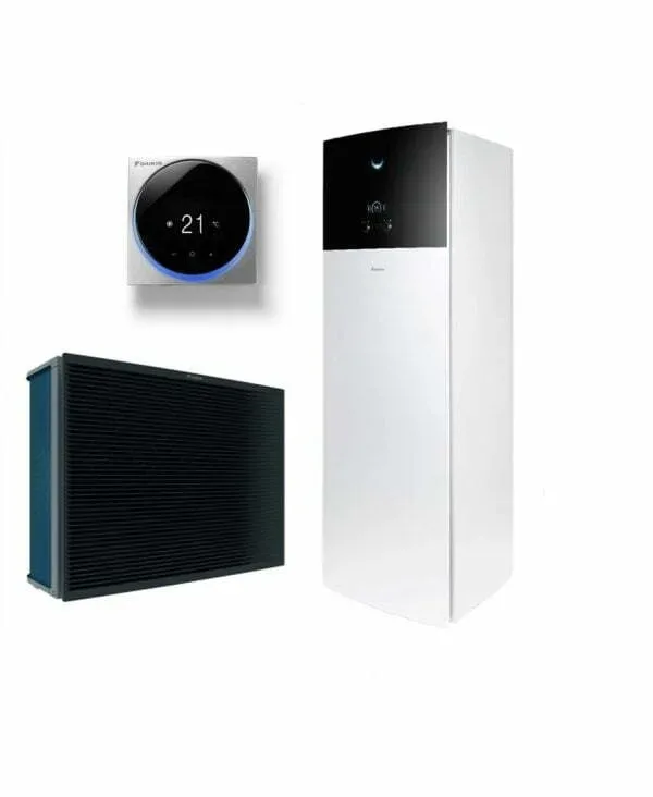 Pompa de caldura aer-apa Daikin Altherma 3 H MT F ETVX12S18E9W+EPRA12EW1 12 kW hydrotank Alb R32 -28 grade Celsius