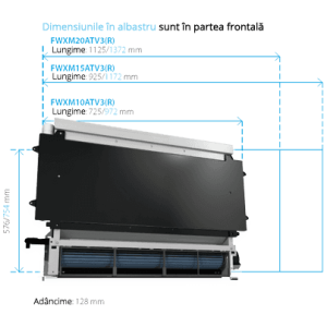 Daikin altherma HPC de perete ascuns
