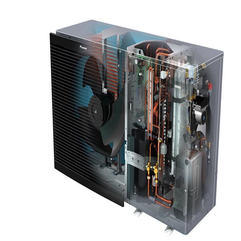 Daikin Altherma 3 R EDLA EBLA pompa de caldura R-32