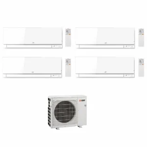 Mitsubishi Electric MXZ 4F83VFHZ 4x MSZ EF25.35.50.60.71VGKW