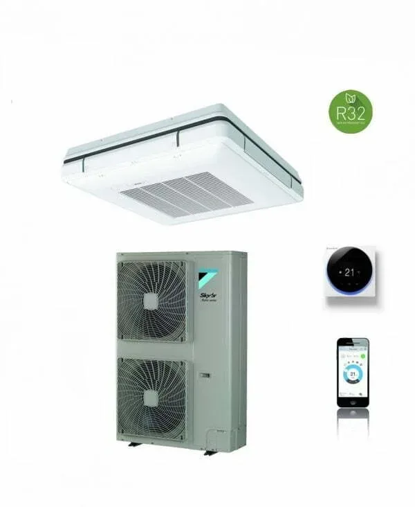 R32 Daikin Sky Air Bluevolution Caseta suspendata cu refulare in 4 directii FUA ARZAG MV1MY1 1