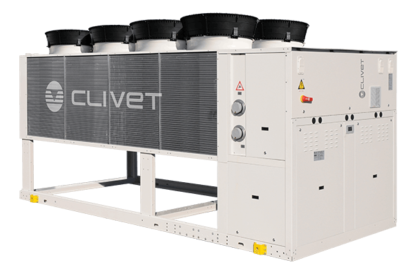 Chiller racire free-cooling Clivet SPINchiller3 FC WSAT-XSC3 FC 90.4-240.4 R-410A
