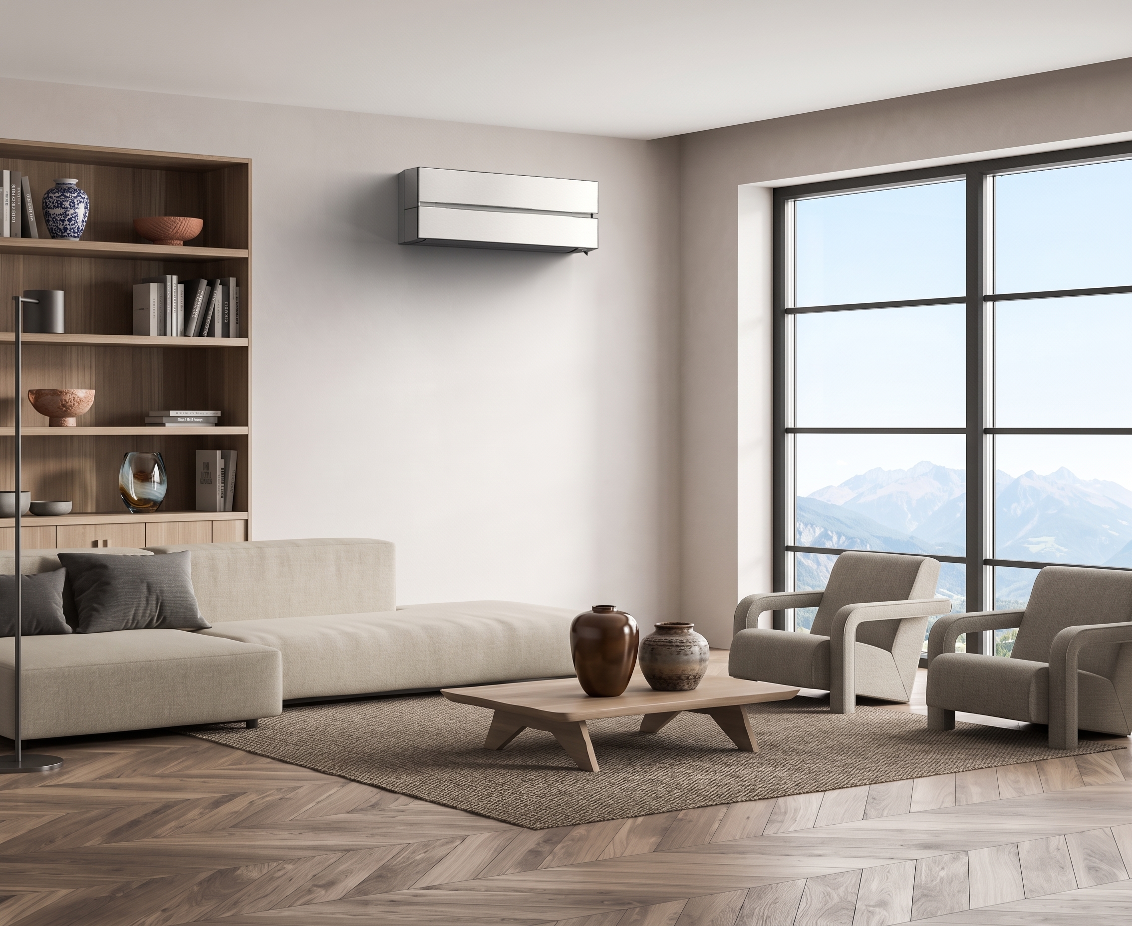 Aer conditionat Mitsubishi Electric Kirigamine Deluxe MSZ-LN60VG4MW-E1+MUZ-LN60VG4-E1 22000 BTU Matte White R32 - imagine 2