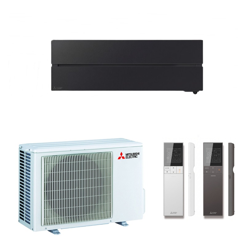 Aer conditionat Mitsubishi Electric Kirigamine Deluxe Hyper Heating MSZ-LN25VG4FB-E1+MUZ-LN25VGHZ4-E1 9000 BTU Frost Black R32