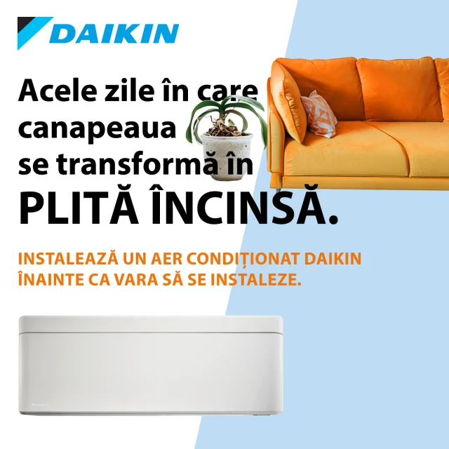 ☀️ Nu lasa vara sa te ia prin surprindere si fii pregatit cu solutii pentru confortul perfect! 🥵💭

🔹 Un aer conditionat #Daikin este intotdeauna o alegere potrivita si o investitie de care te vei bucura pe termen lung!
✔️ Racire rapida
✔️ Tehnologie inteligenta
✔️ Silentios 

🌬️ Transforma-ti vara in confortul perfect si comanda acum unul din produsele Daikin! 🍋💨

📩 Scrie-ne in privat pentru oferte speciale sau consultanta gratuita!
https://torn-climatizare.ro/produs/aer-conditionat-daikin-sensira-ftxc35erxc35e-12000-btu-r32-wi-fi-inclus/ 

https://torn-climatizare.ro/produs/aer-conditionat-daikin-sensira-ftxc50rxc50e-18000-btu-r32-wi-fi-inclus-%f0%9f%9b%91/ 

#Daikin #ConfortulVeriiTale #AerConditionat #RacoareLaSuperlativ #TornHvacSolutions #StayCool #KeepWarm #Craiova #Bucuresti
Pentru o oferta personalizata, contactati unul dintre consultantii nostri:
Bucuresti: str. Maria Rosetti, nr. 6, Maria Rosetti Tower, et. 2
Craiova: bd. Carol I, nr. 73, Depozit si Showroom: str. Aeroportului, nr. 193A, Carcea
☎Telefon: 0371.097.016, 031.438.19.10, 021.555.49.29 (10 linii)
📅Program: luni-vineri, 9 a.m. – 5:30 p.m.
✉Adresa de e-mail: office@torn-climatizare.ro
🛒 https://torn-climatizare.ro/